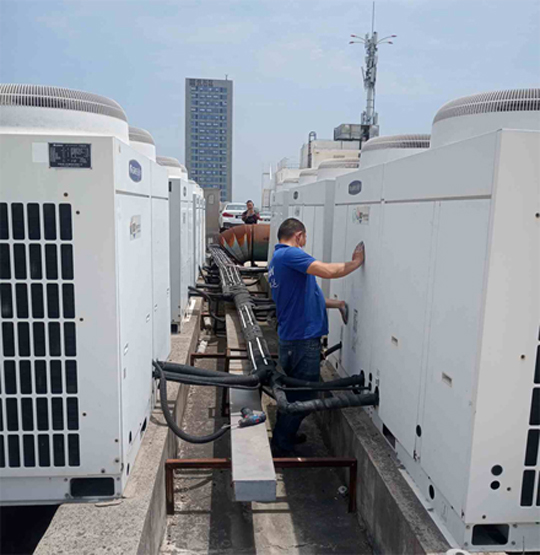 新沂中央空调制热和不制冷系统维修方法